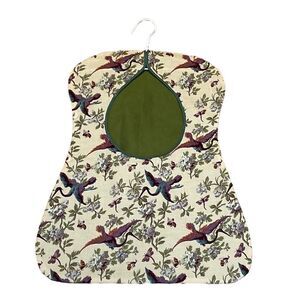 New! Clothespin Bag, retro design, birds Herons
